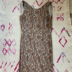 Barney’s lace midi dress